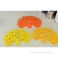 Anti-dust Custom Hollow Kitchen Tree Silicone Cup Mat / Pad